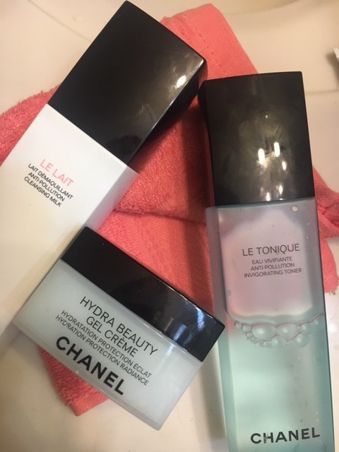 Chanel Cleansing Milk Toner and Gel Creme